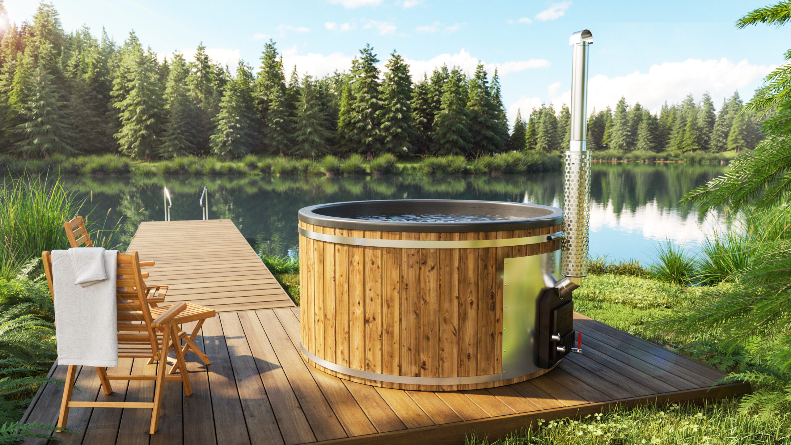 Wood-Fired Hot Tubs: A Blissful (If Demanding) Route To, 57% OFF